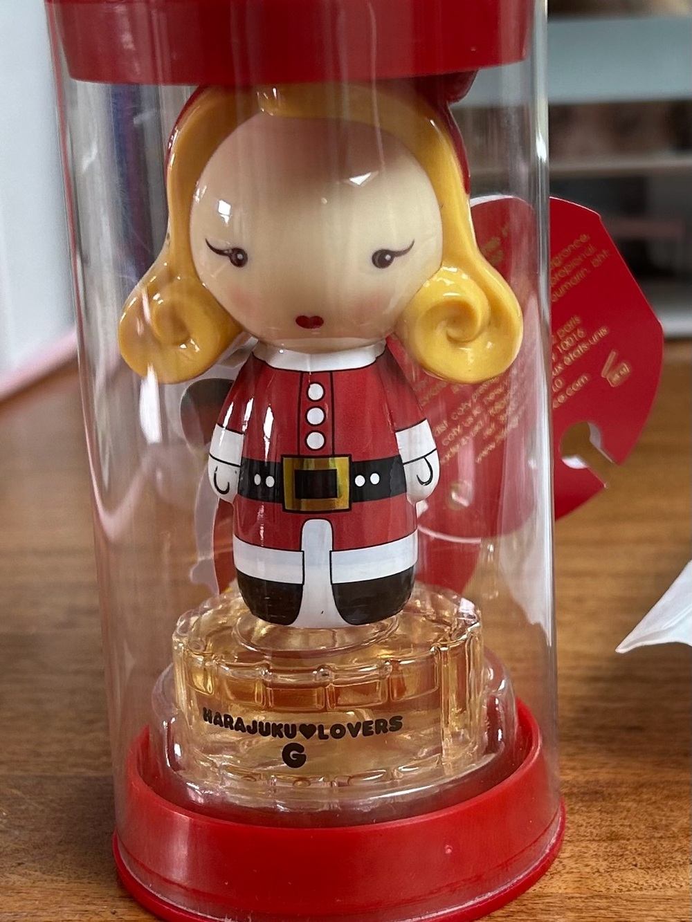 Harajuku Lovers Red and Blonde Holiday Figurine